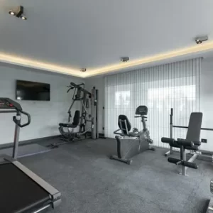 1 Gym Room Carpet - Furnished
