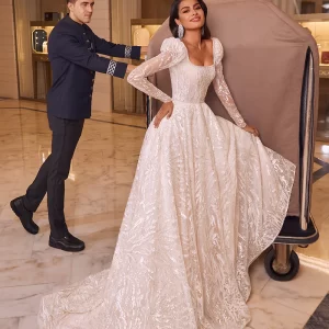 Beaded Wedding Dress