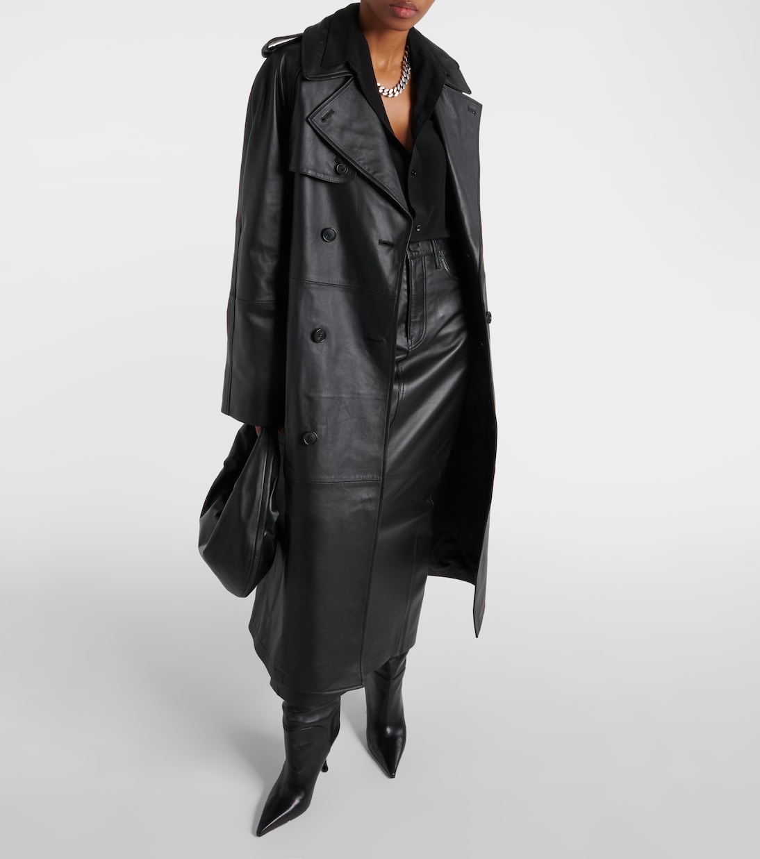 Leather Coat