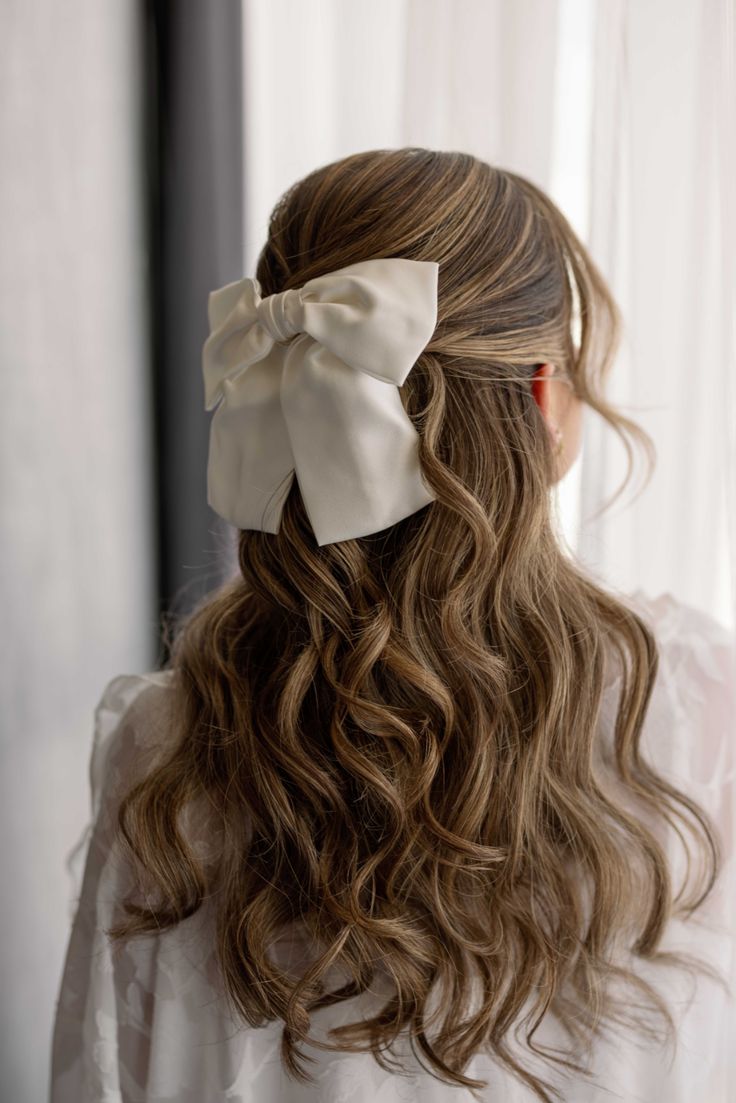 Bride Wedding Hair Beaded Bow