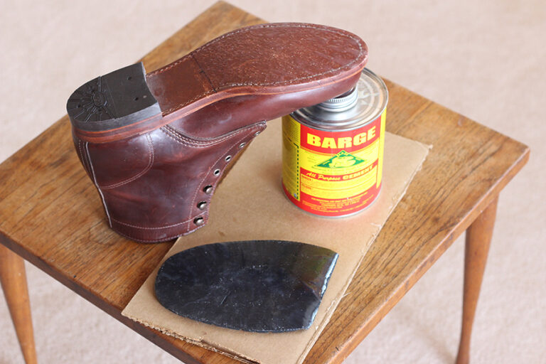 Leather Sole Repair Half & Glue